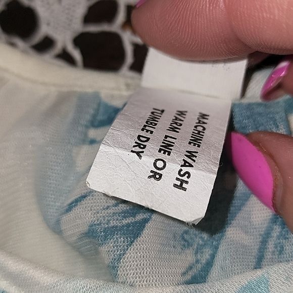 Vintage Vintage Union Tag Made in USA Floral Sz. 9 Slitted Pullover Size L / US 10 / IT 46 - 11 Thumbnail