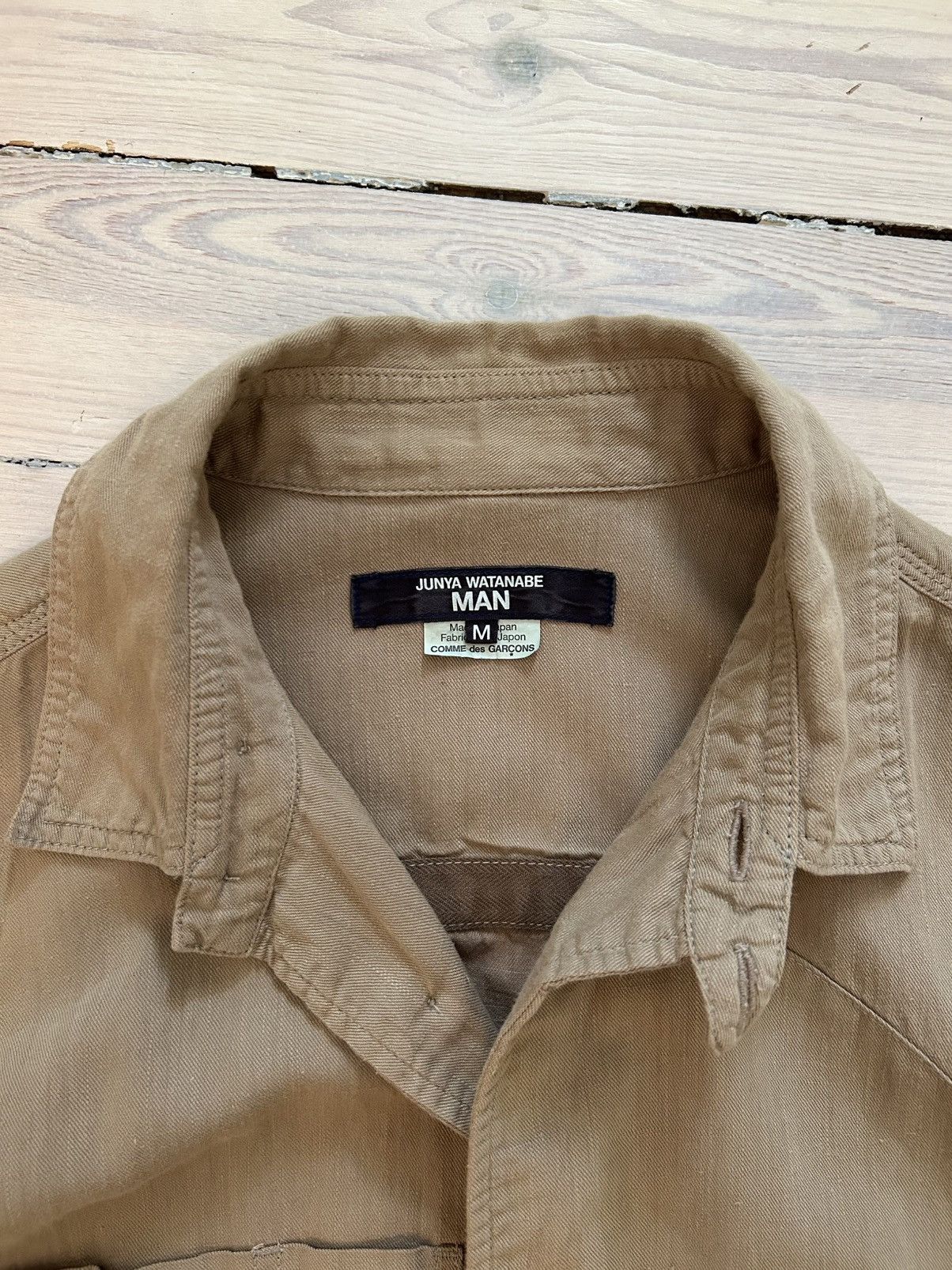 Junya Watanabe Junya Watanabe cotton/linen jacket Size US M / EU 48-50 / 2 - 6 Thumbnail