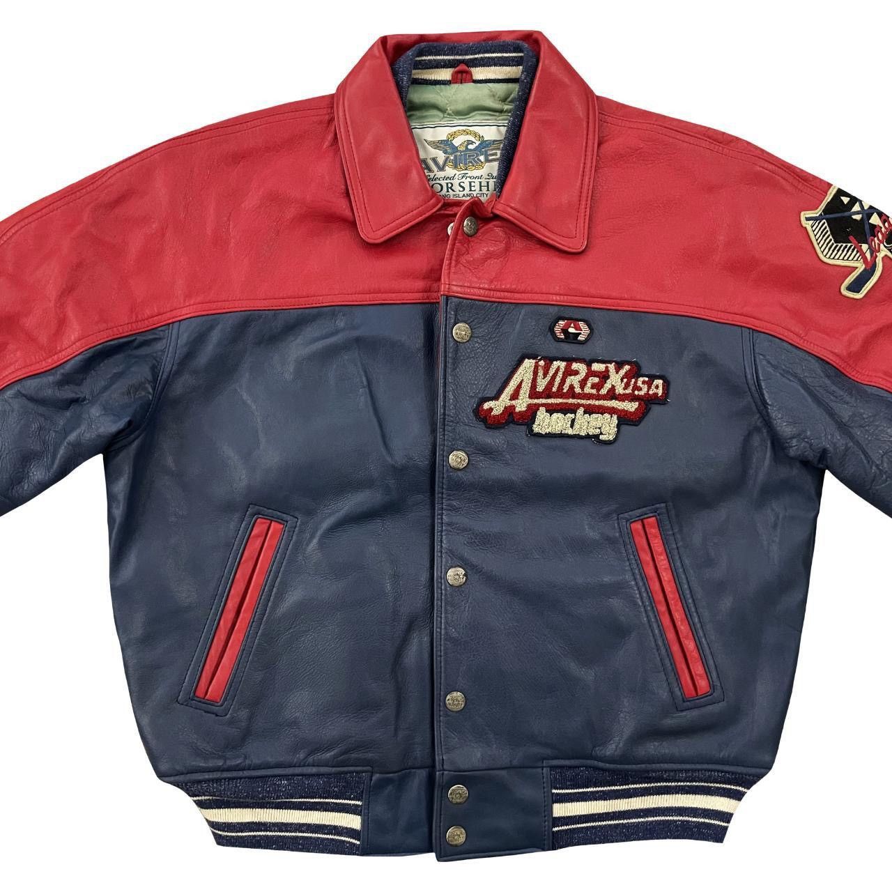 Avirex Avirex Leather Varsity Jacket Size US M / EU 48-50 / 2 - 4 Thumbnail