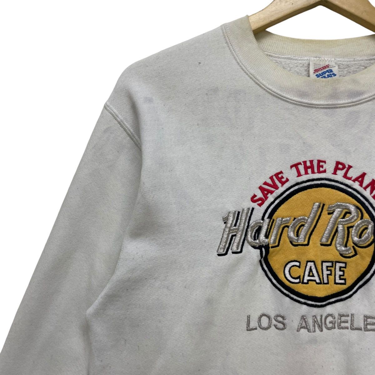 Hard Rock Cafe × Japanese Brand × Vintage Vintage Hard Rock Los Angelos Sweatshirt Size US S / EU 44-46 / 1 - 3 Thumbnail