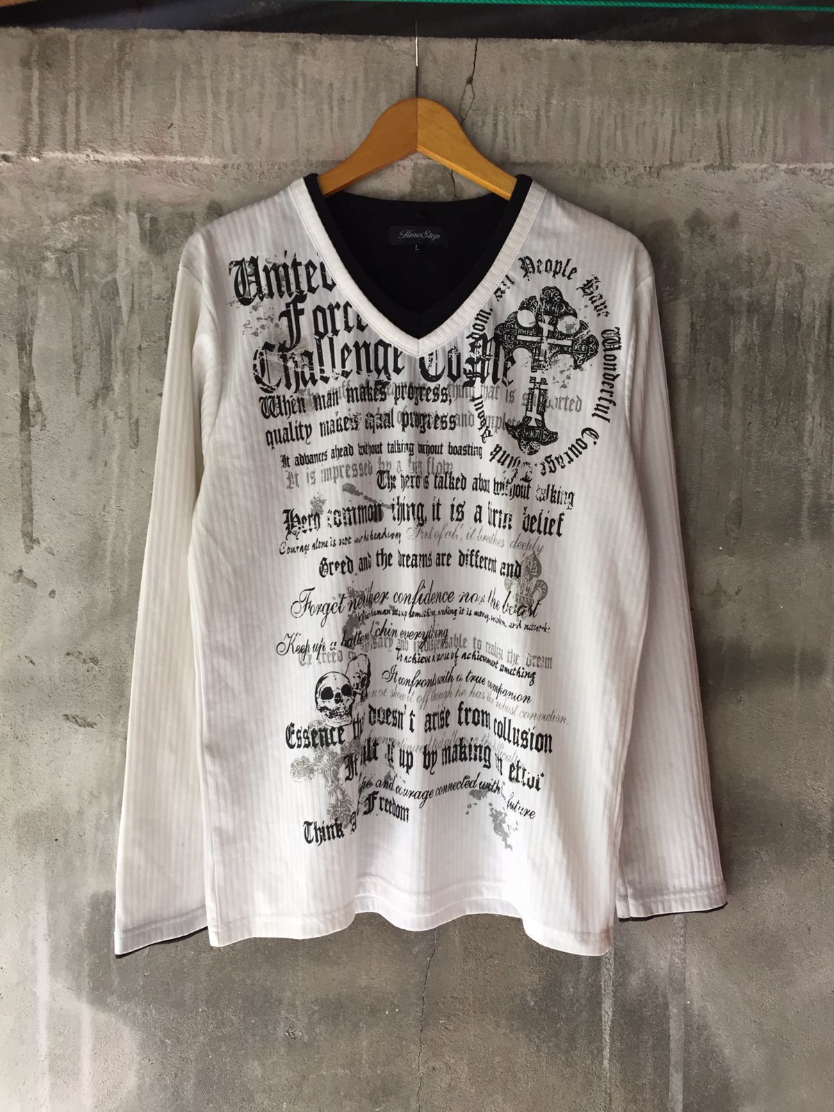 Hysteric Glamour TIME STEP ART DOUBLE LAYER LONG SLEEVE Size US L / EU 52-54 / 3 - 1 Thumbnail