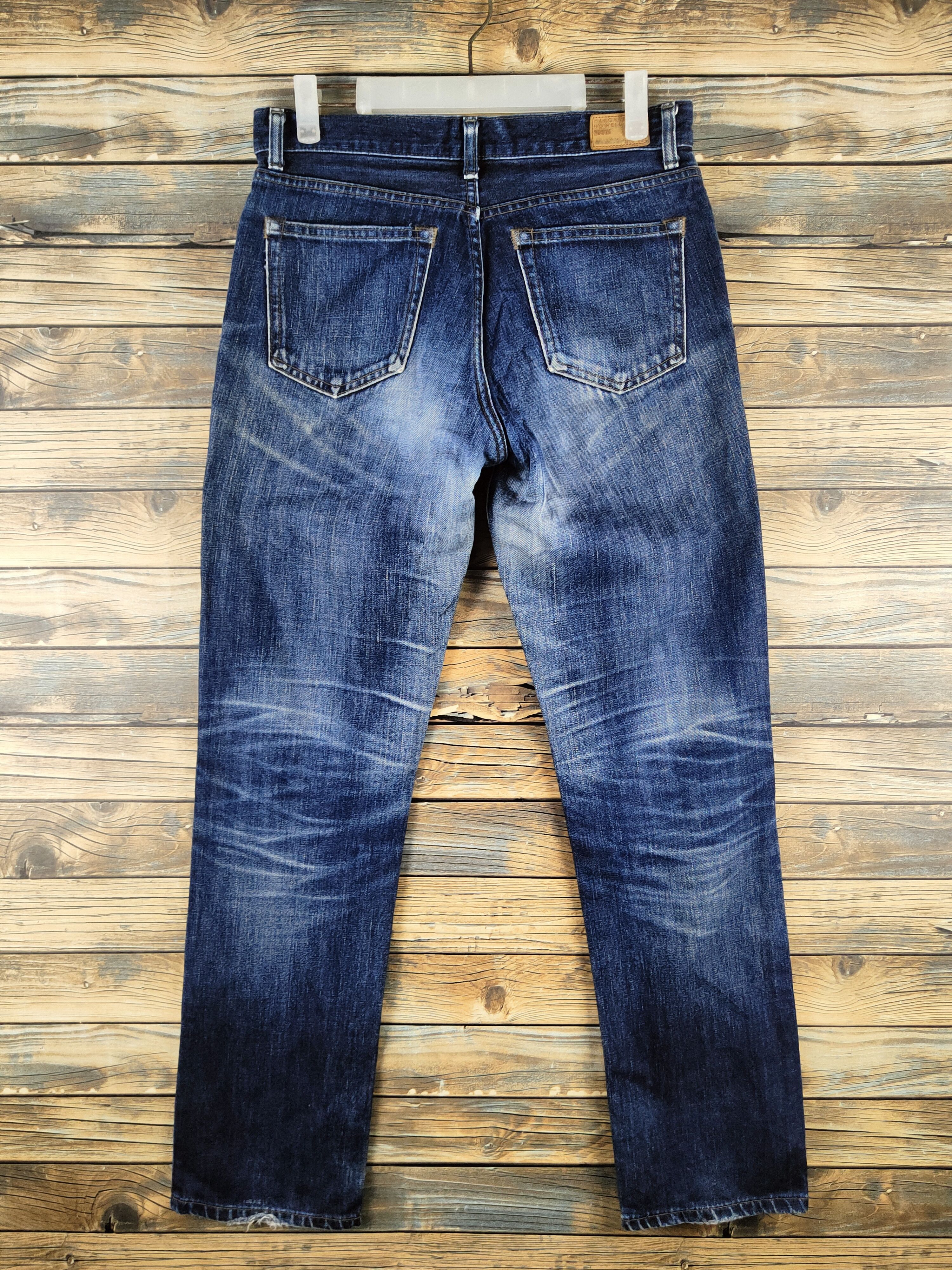 Margaret Howell DL Margaret Howell-Edwin Distressed Ripped Jeans #46-890 Size US 29 - 7 Thumbnail
