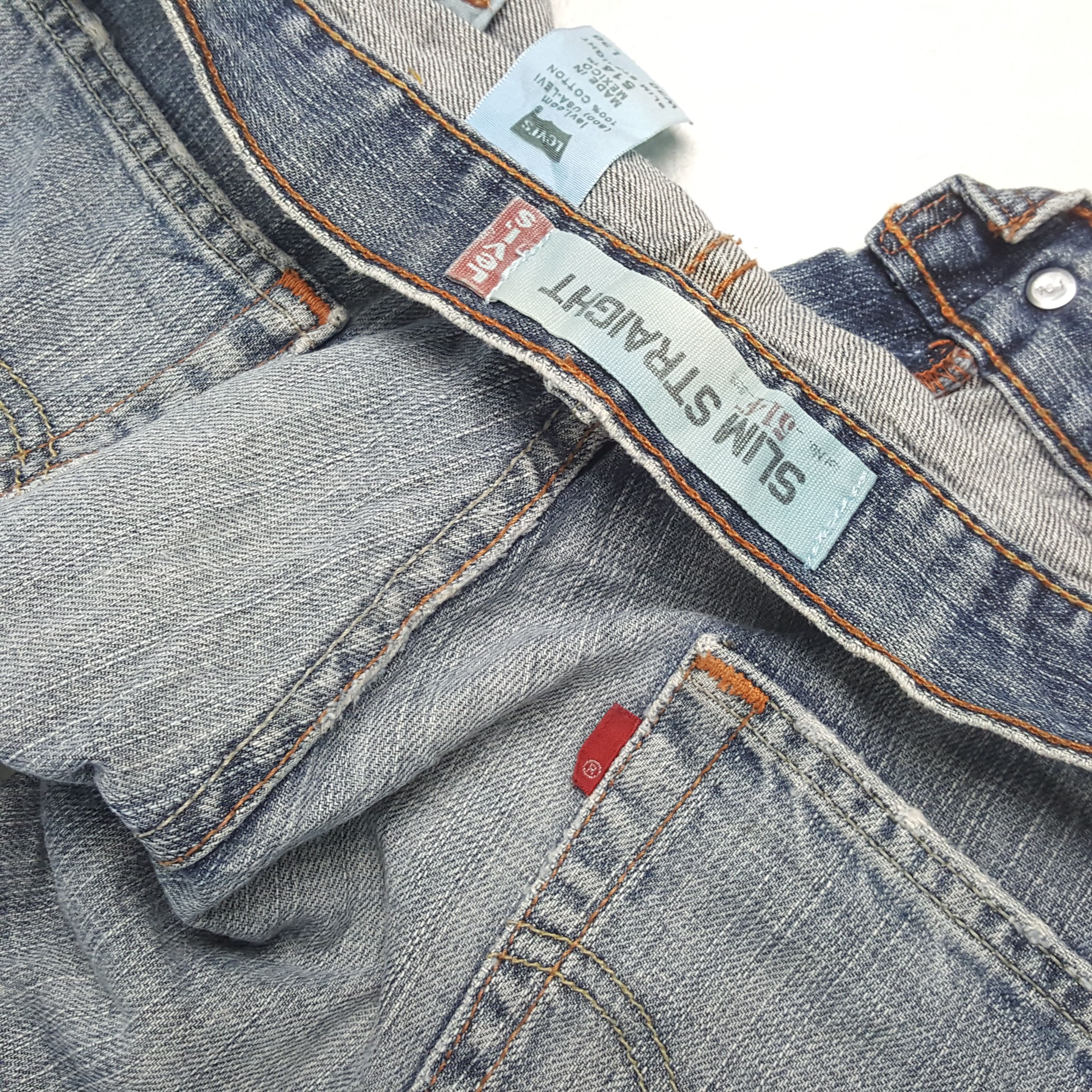 Levi's × Vintage LEVIS Daily Streetwear Rock Punk Style Distressed Jeans Size US 29 - 14 Thumbnail