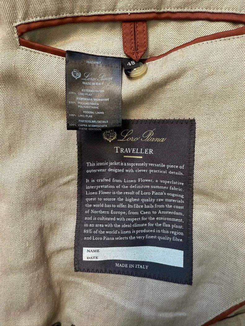 Loro Piana LORO PIANA Traveller's coat Size 48L - 6 Thumbnail