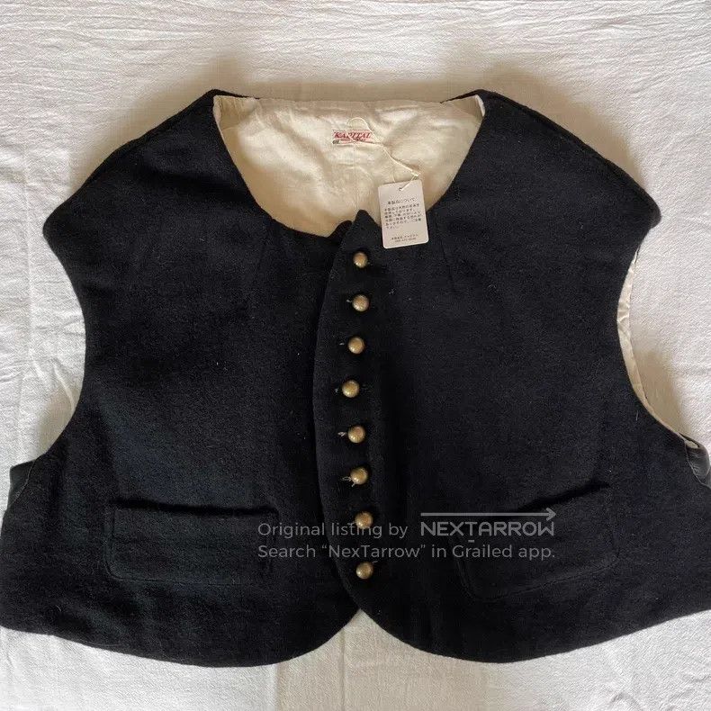 Kapital Kapital Multi-button wool vest Size US XS / EU 42 / 0 - 1 Thumbnail