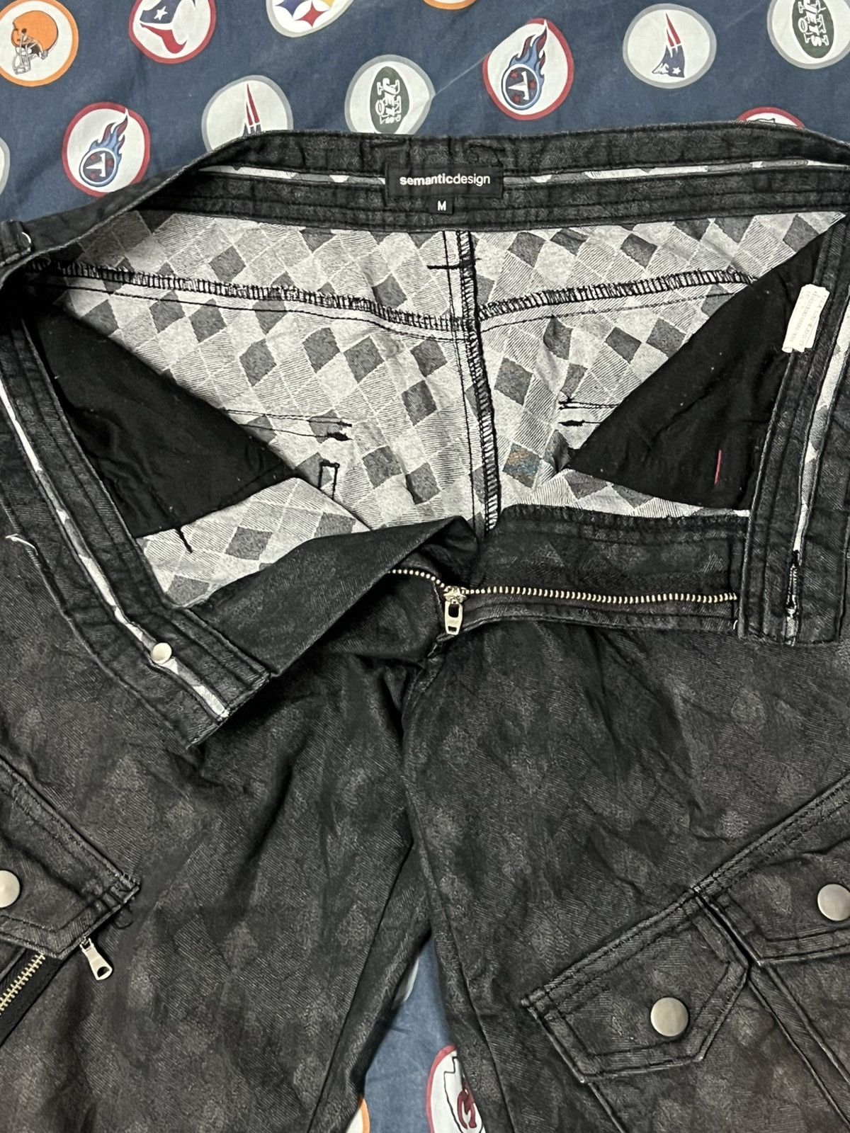 Japanese Brand Seditionaries Semantic Design punk tactical pants abstract Size US 28 / EU 44 - 8 Thumbnail
