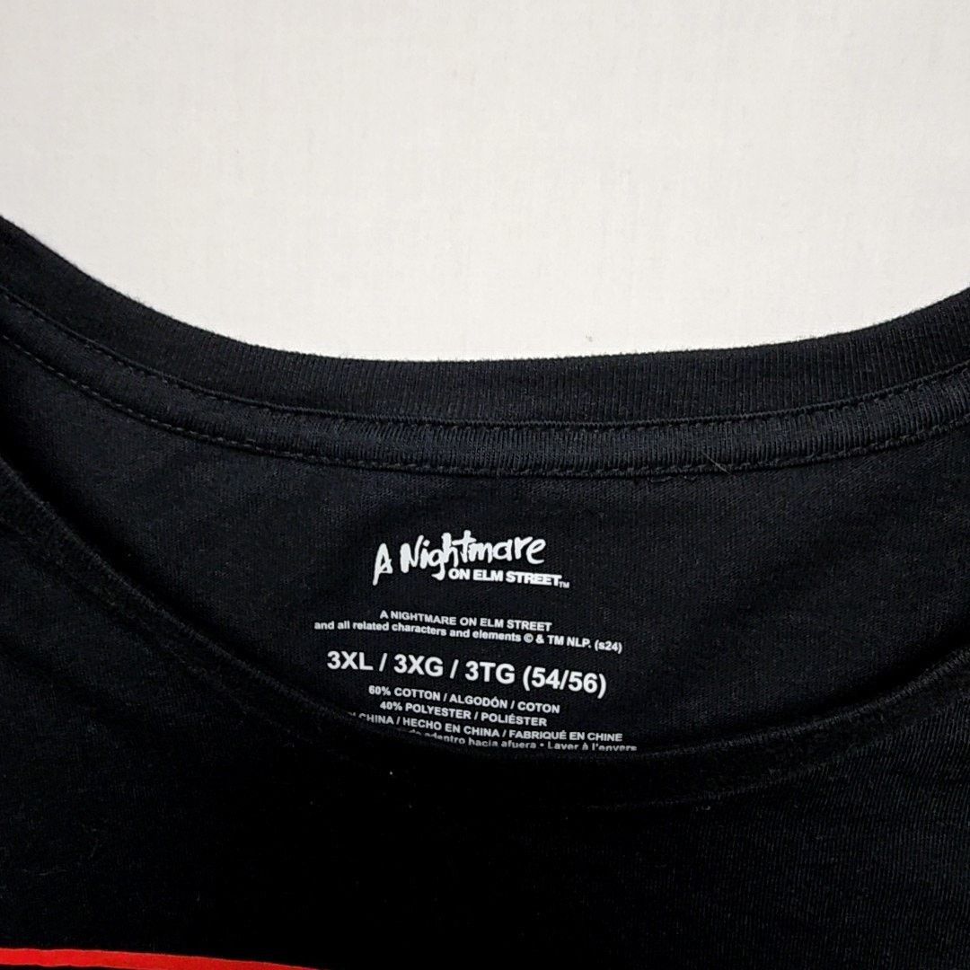 Other A Nightmare on Elm Street Graphic Tee Horror Movie Black 3XL Size US XXL / EU 58 / 5 - 5 Thumbnail