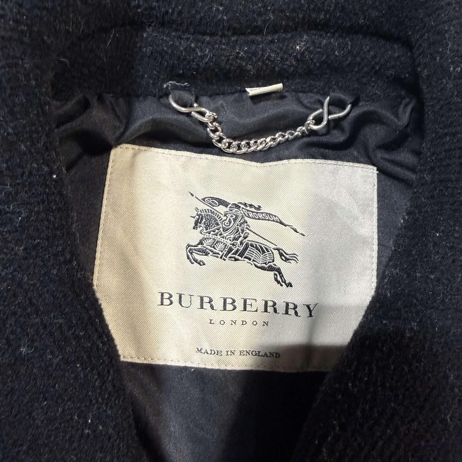 Burberry Burberry London Womens Black Wool Duffle Coat 12 S Used Size US S / EU 44-46 / 1 - 3 Thumbnail