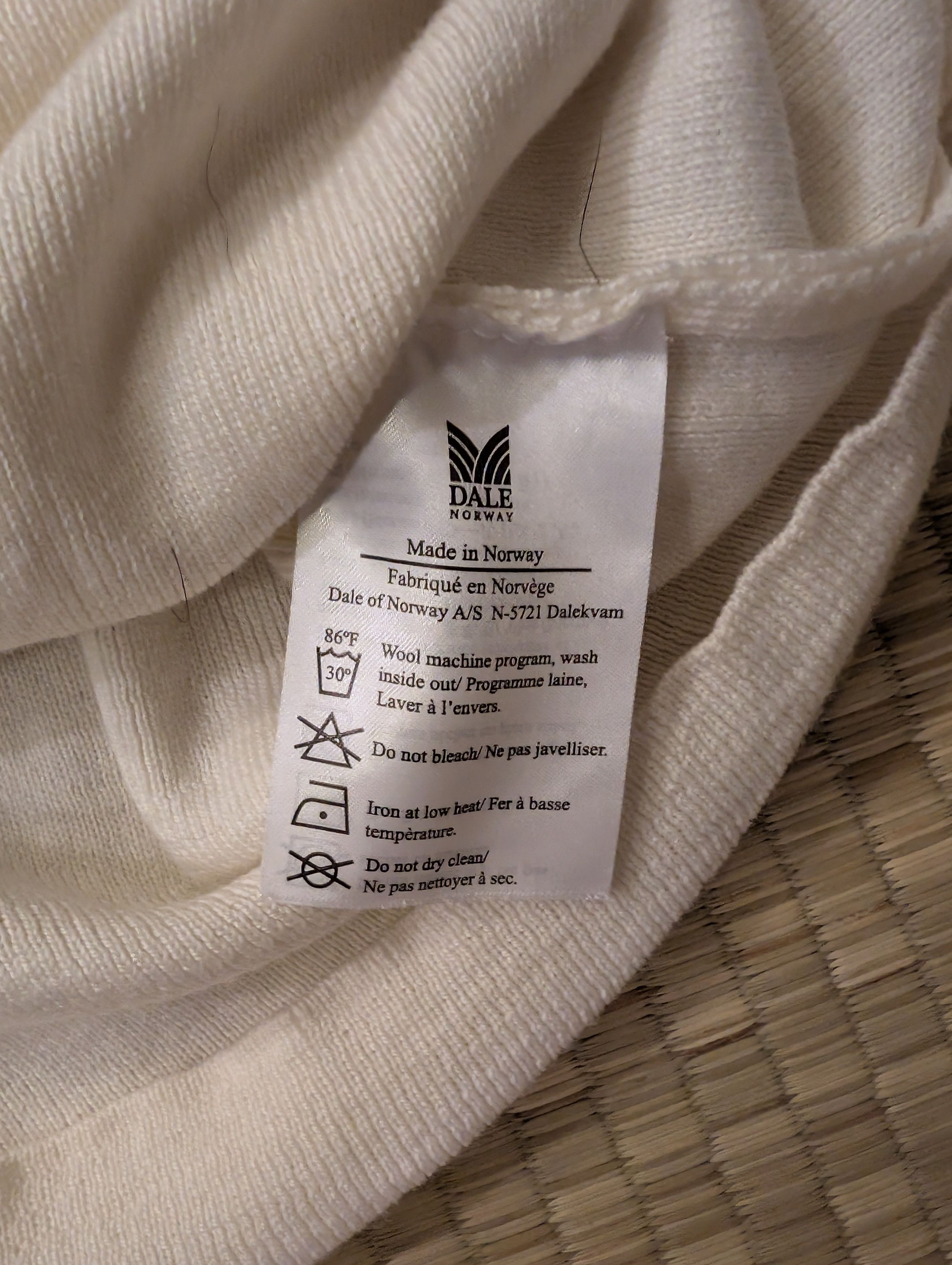 Dale Of Norway DALE OF NORWAY Mt. Shimer Sweater 100% Wool Made in Norway Size XS / US 0-2 / IT 36-38 - 4 Thumbnail