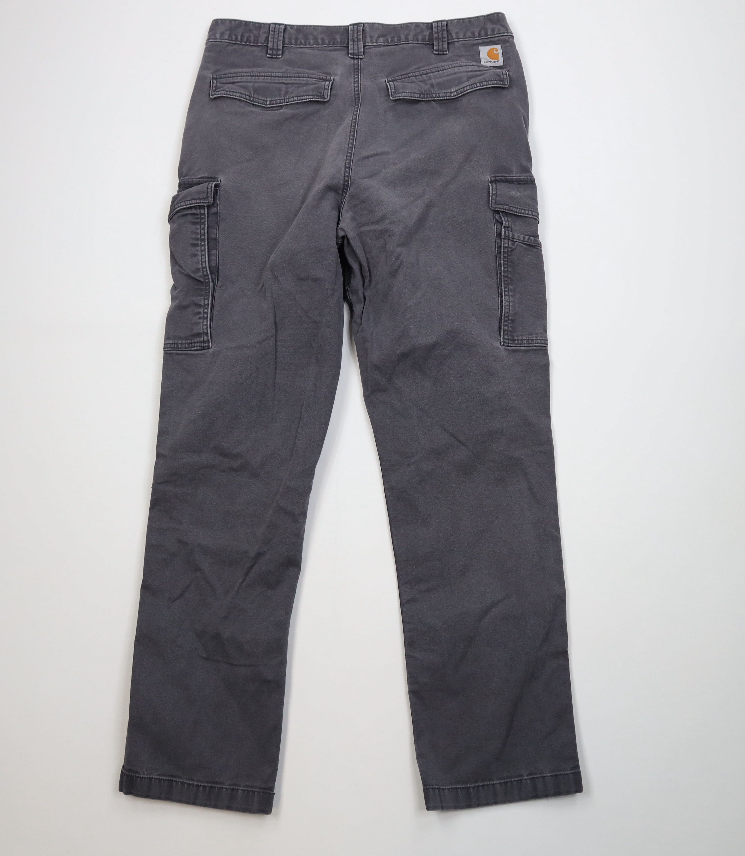 Carhartt Vintage Y2K Carhartt Relaxed Fit Canvas Cargo Pants Gray Size US 36 / EU 52 - 10 Thumbnail