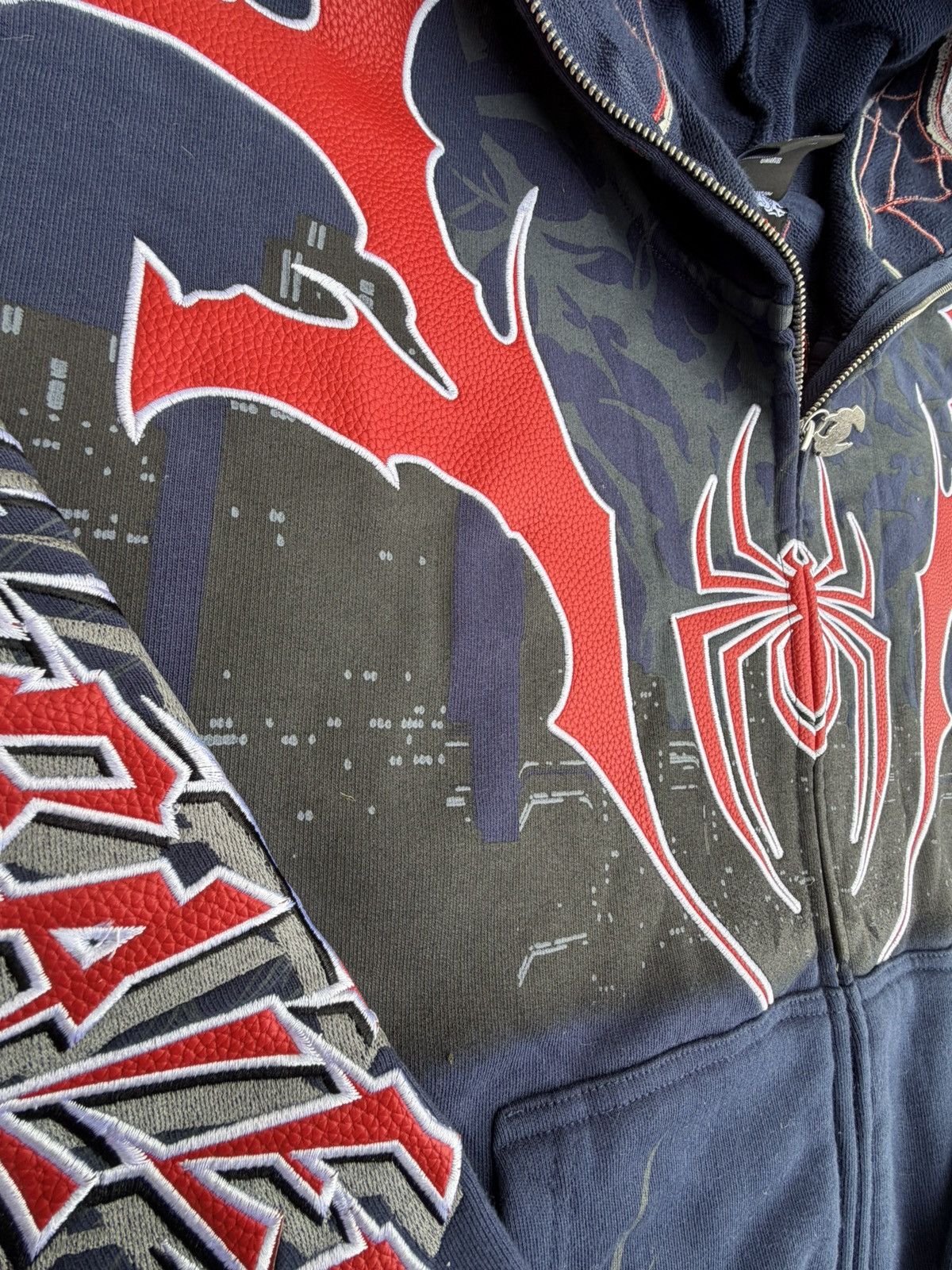 Civil Regime × Marvel Comics CIVIL REGIME x Spider-Man Miles Morales Full Zip Up Hoodie Size US XL / EU 56 / 4 - 5 Thumbnail