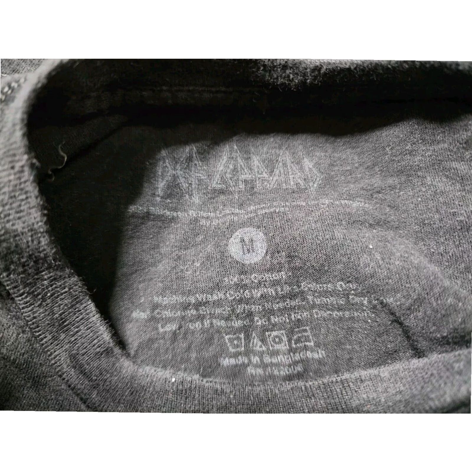 Vintage Def Leppard Pyromania Rock Band T Shirt Womens Black Medium Size M / US 6-8 / IT 42-44 - 4 Thumbnail