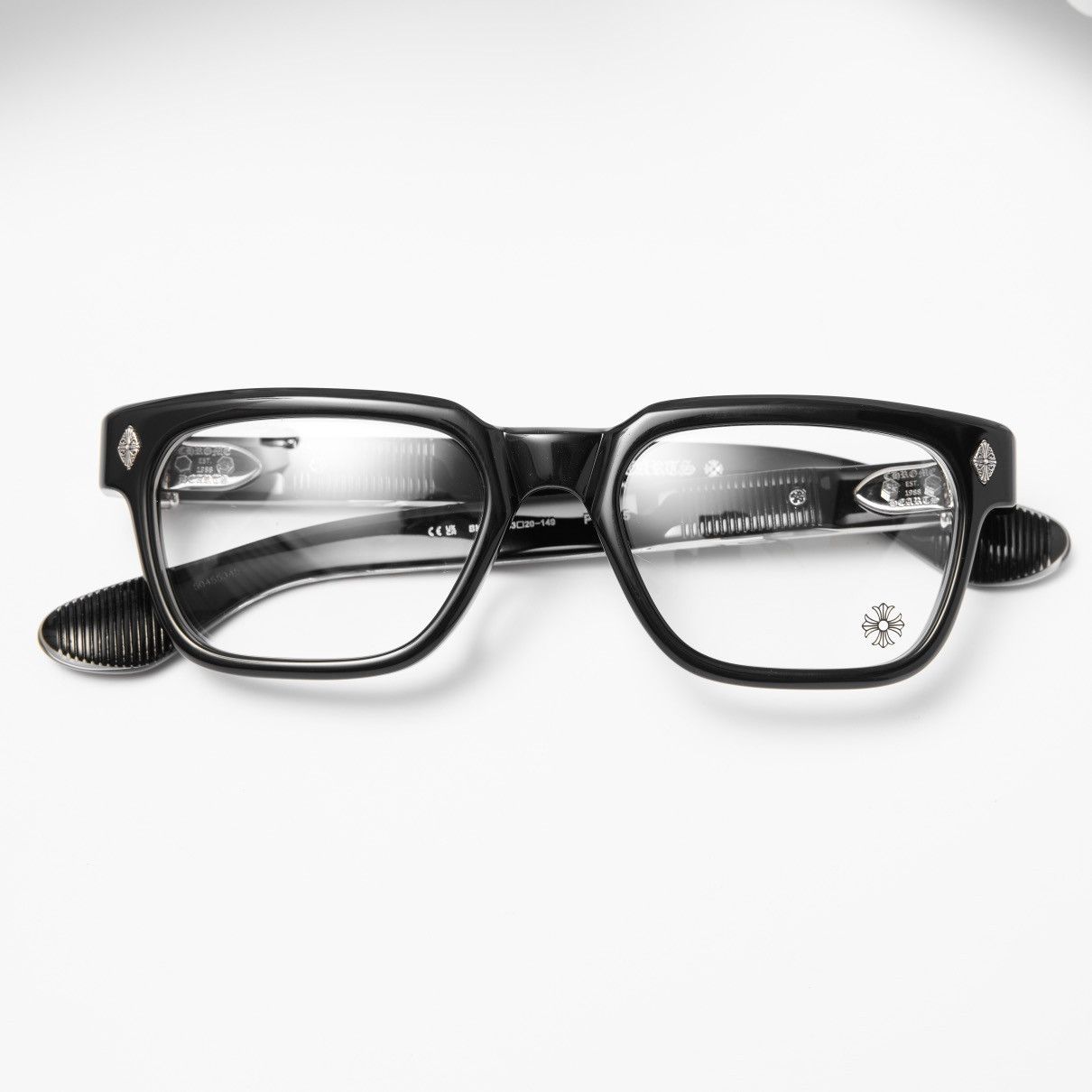 Chrome Hearts CHROME HEARTS PEN 15 BLACK GLASSES Size ONE SIZE - 7 Thumbnail