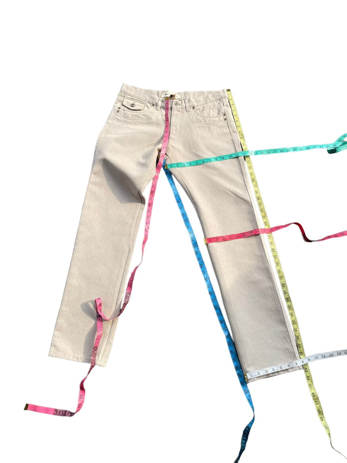 Deus Ex Machina Deux Concept Labo Herringbone Twill Denim Size US 35 - 17 Thumbnail