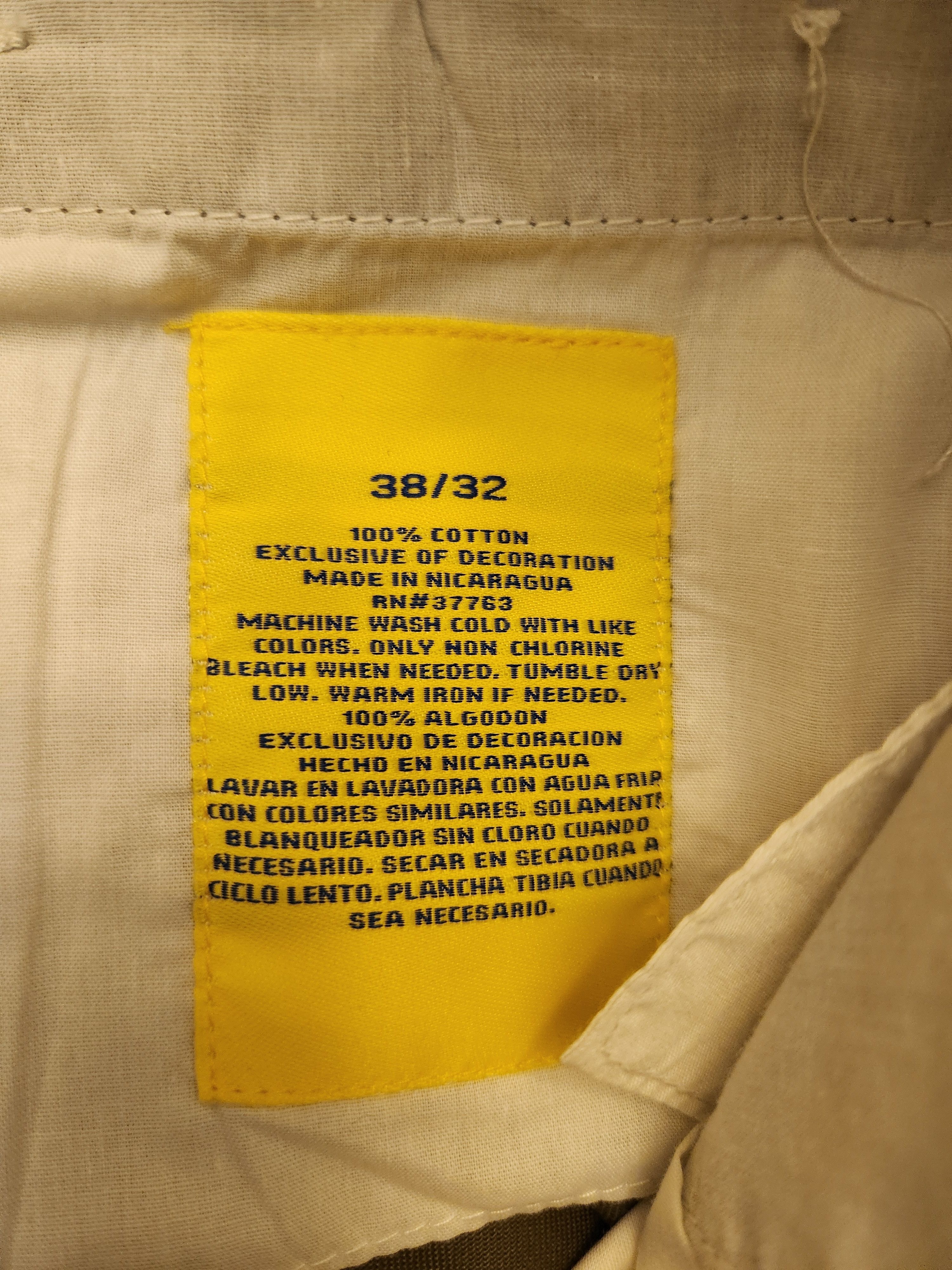 Duck Head × Vintage Vintage 90's 100% Cotton Pants Size US 38 / EU 54 - 3 Thumbnail