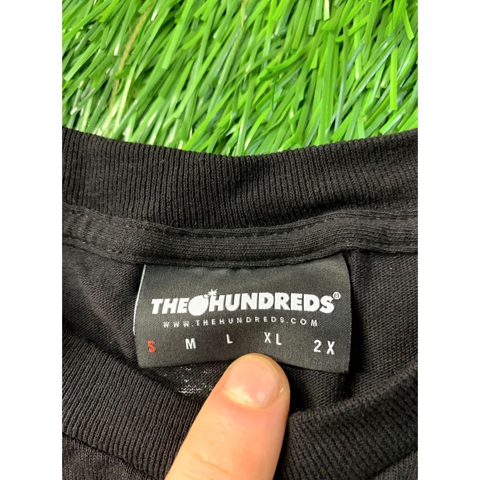 The Hundreds The Hundreds Adam Bomb T-Shirt Mens Shirt S Black 100% Cotton Jersey Short Sleeve Logo Classic Tee Vintage No Size US S / EU 44-46 / 1 - 6 Thumbnail