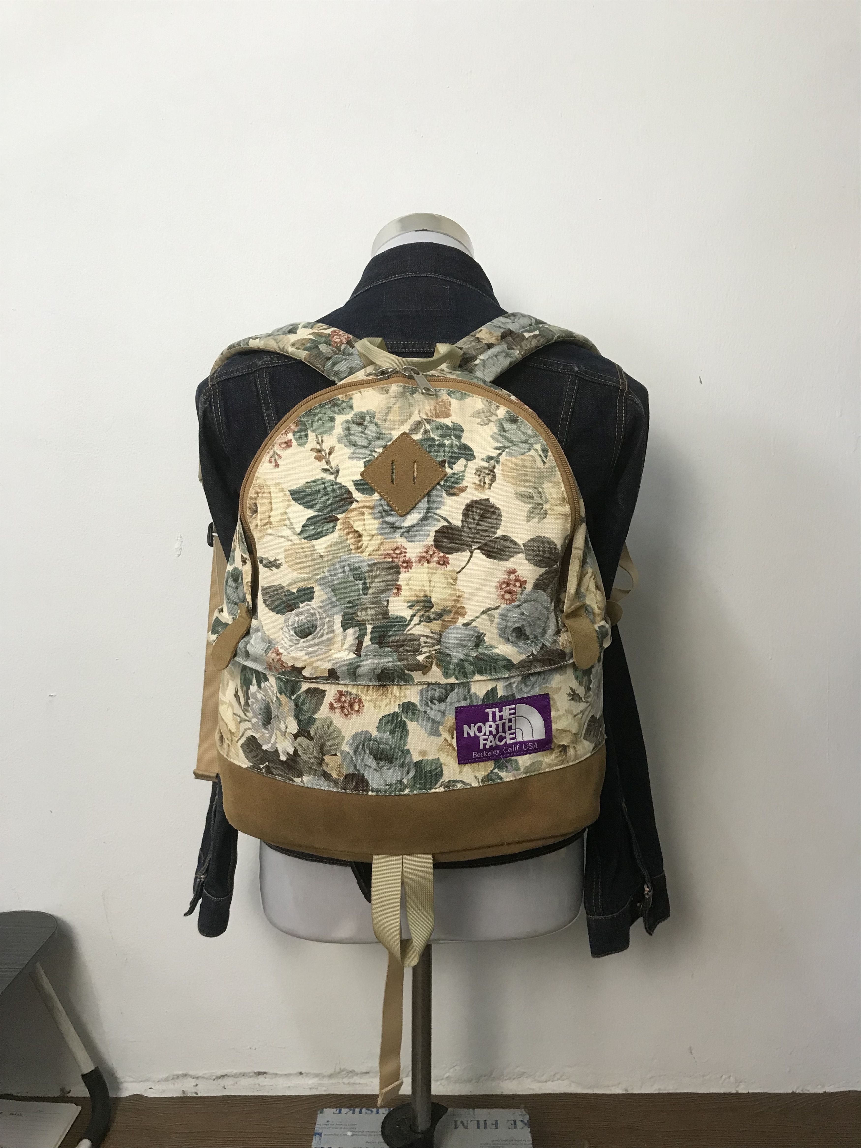 The North Face The North Face Nanamica Florist half leather Bagpack Size ONE SIZE - 8 Thumbnail