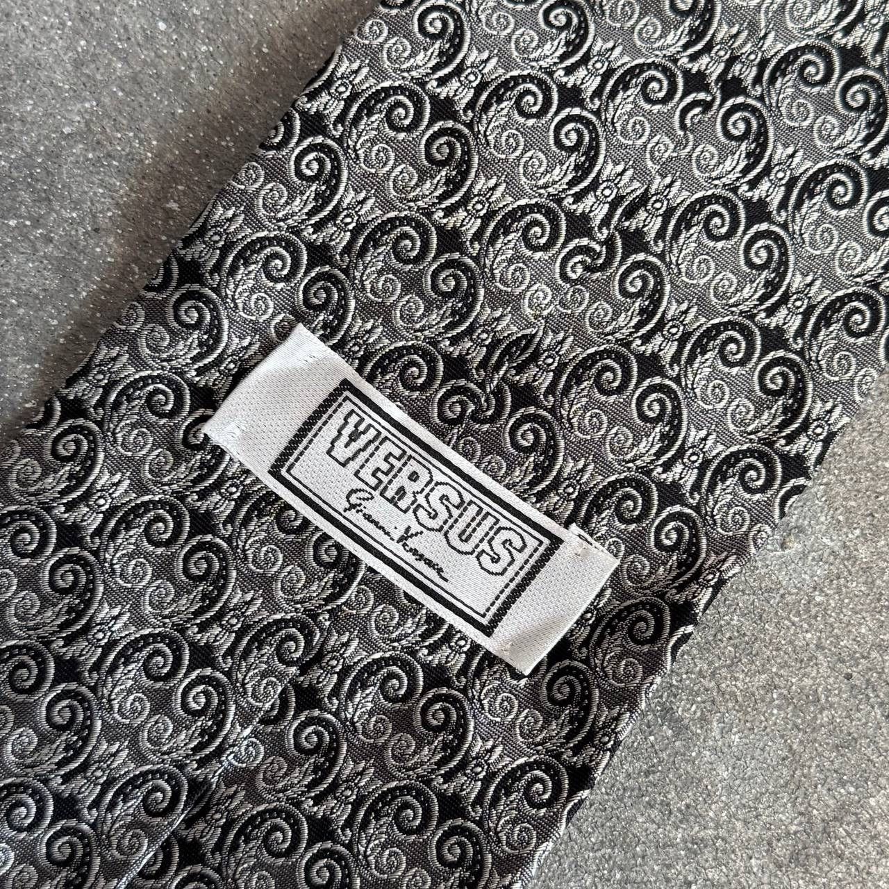 Versace × Versus Versace Versus Versace 90s Silk Luxury Tie Size ONE SIZE - 2 Thumbnail