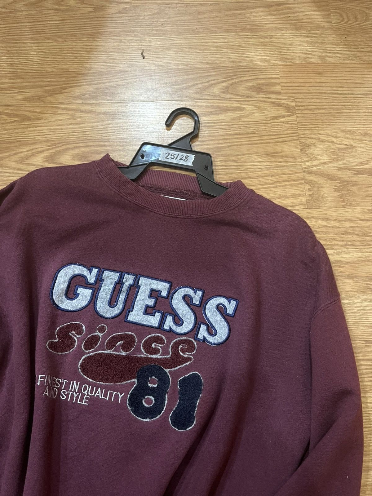 Georges Marciano × Guess Vintage 90's Guess X Georges Marciano Spellout Size US L / EU 52-54 / 3 - 1 Thumbnail