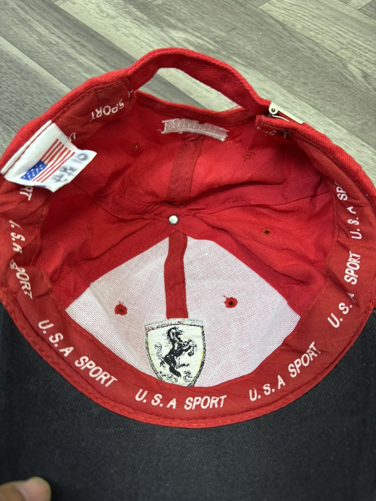 Ferrari × Vintage Vintage Ferrari Cap Size ONE SIZE - 5 Thumbnail