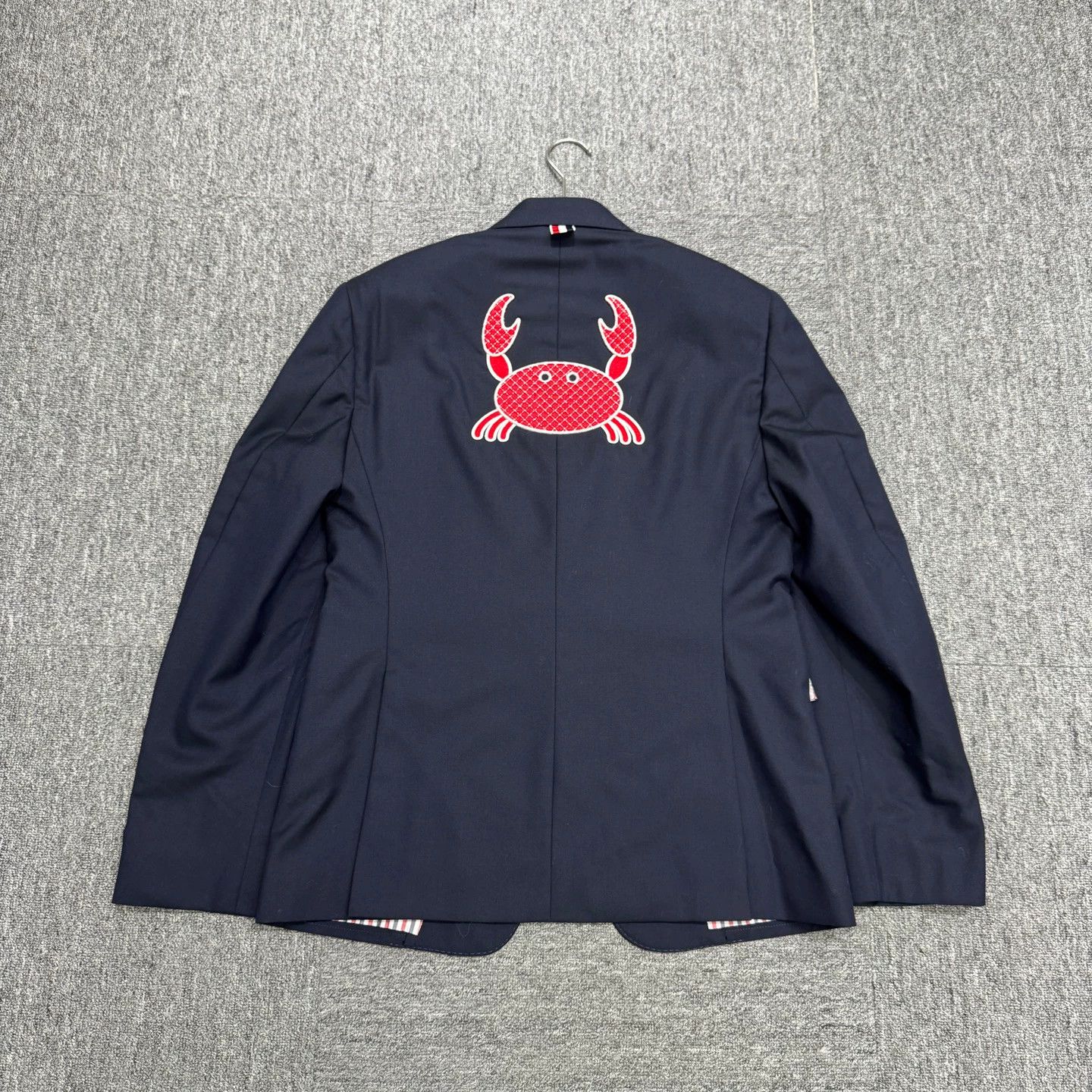 Thom Browne Thom Browne Crab Embroidered Wool Blazer 2 Size US M / EU 48-50 / 2 - 6 Thumbnail