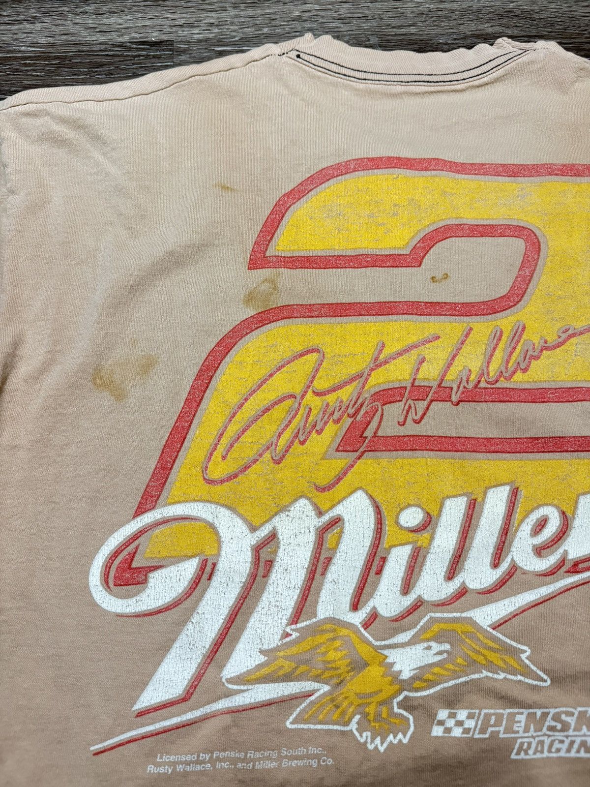 NASCAR Vintage Nascar Rusty Wallace Size US L / EU 52-54 / 3 - 5 Thumbnail
