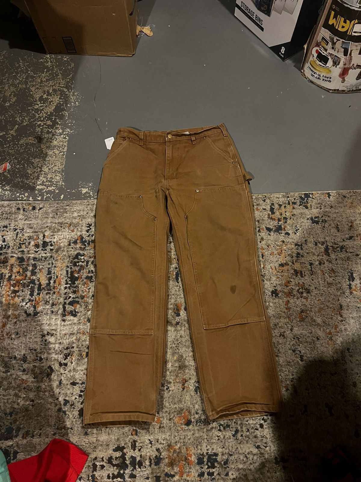 Carhartt Carhartt Double Knee Pants Size 32x30 Carpenter Baggy Size US 32 / EU 48 - 1 Thumbnail