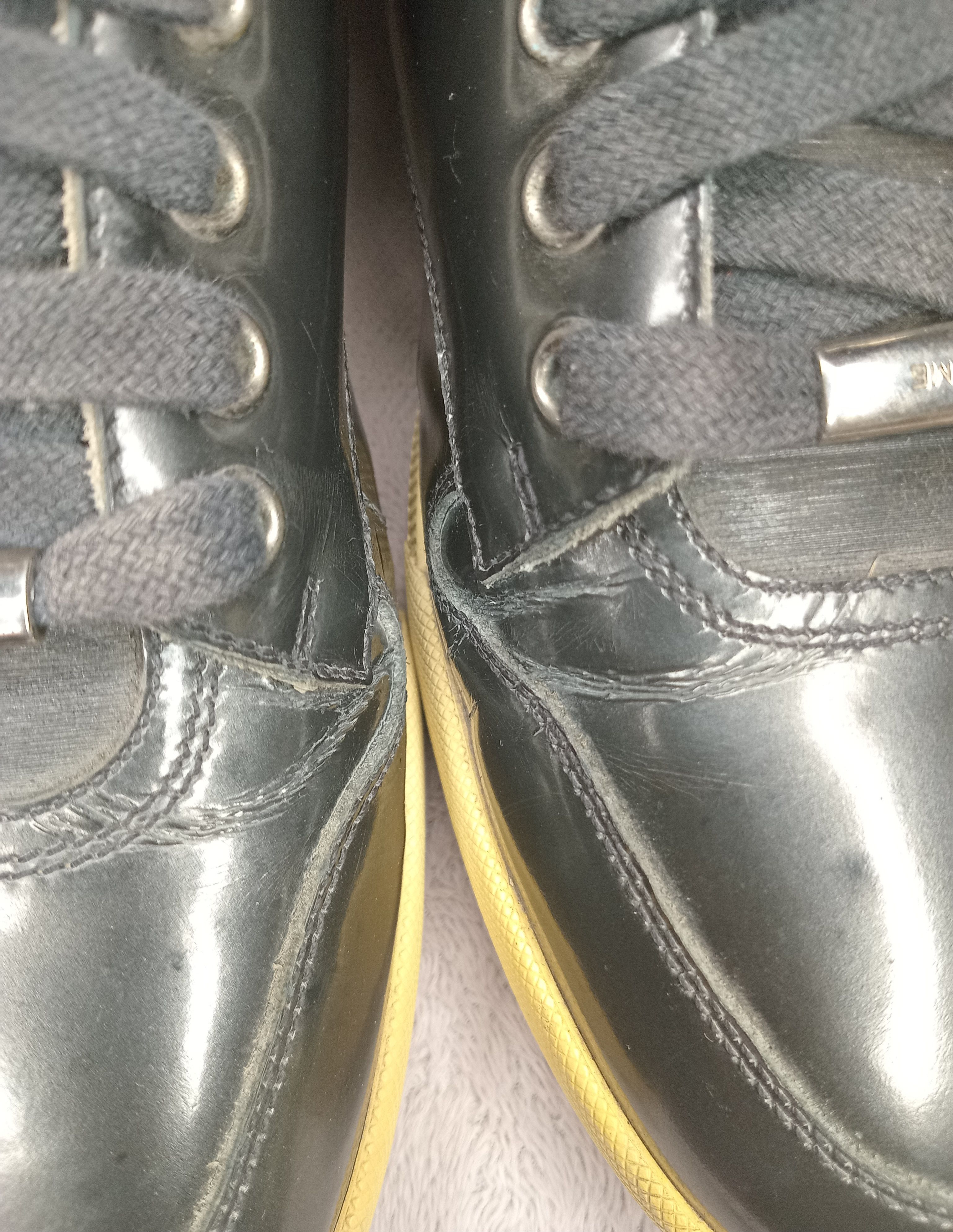 Christian Dior Monsieur Dior Homme Patent leather high trainers Size US 7.5 / EU 40-41 - 4 Thumbnail