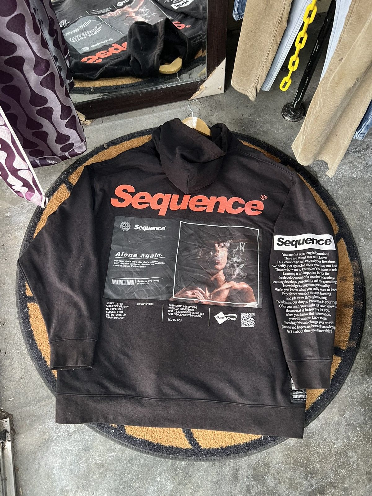 Other 🔥Oversize Rare Sequence B One Soul Hoodie Size US XXL / EU 58 / 5 - 1 Thumbnail