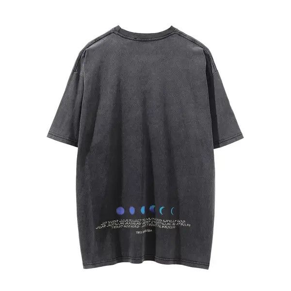Japanese Brand Horiko x Hino Skull and Devil Print Distressed T-shirt Size US L / EU 52-54 / 3 - 2 Thumbnail