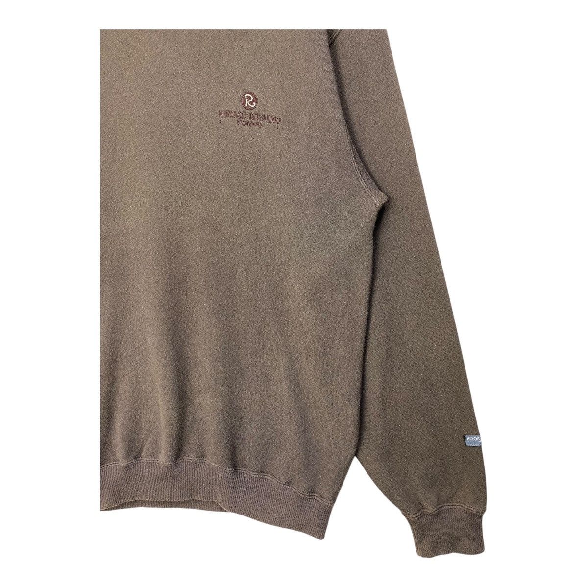 Hiroko Koshino Homme Japanese Brand Hiroko Koshino Sweatshirt Big Spellout Size M Size US M / EU 48-50 / 2 - 3 Thumbnail