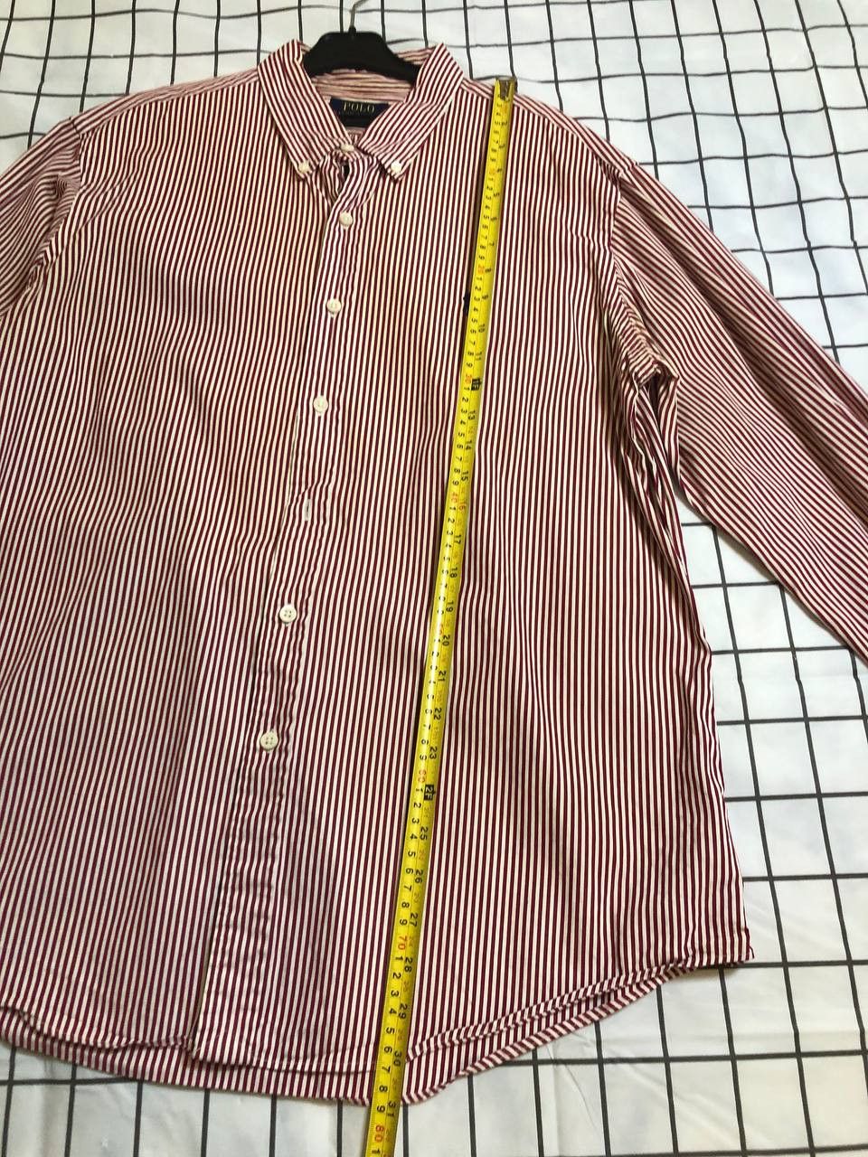 Polo Ralph Lauren Ralph Lauren Shirt Mens Purple Striped Custom Fit Small Pony Size US XL / EU 56 / 4 - 5 Thumbnail
