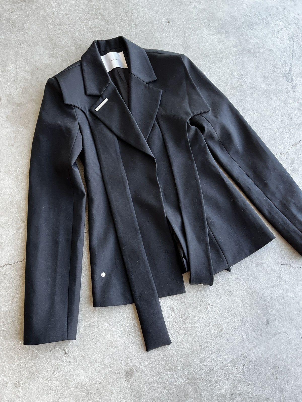 Heliot Emil Heliot Emil SS20 Strap Bondage Blazer (unisex) Size 36R - 11 Thumbnail