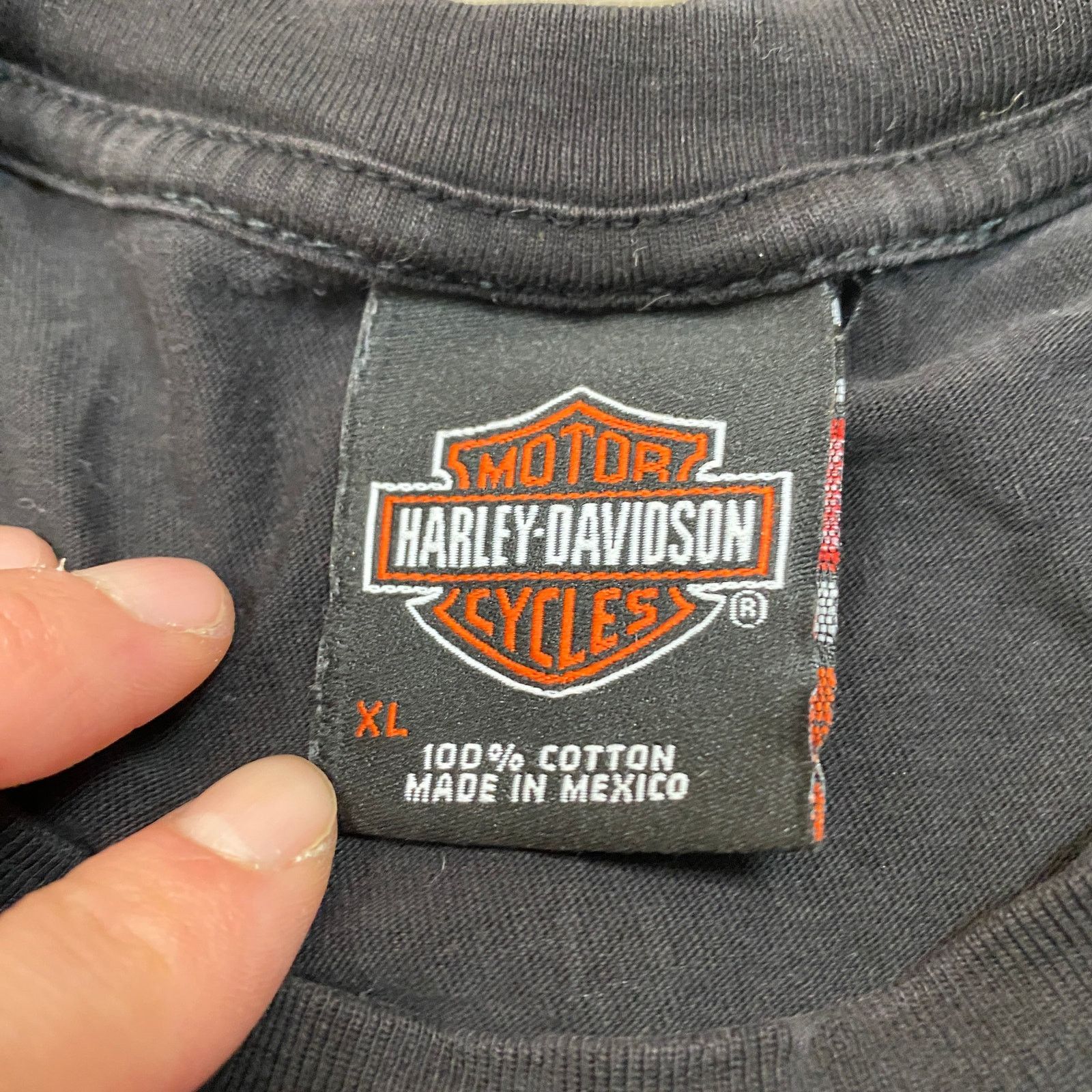 Harley Davidson Harley Davidson Live to Ride Ride to Live Shirt XL Y2K Biker Size US XL / EU 56 / 4 - 5 Thumbnail