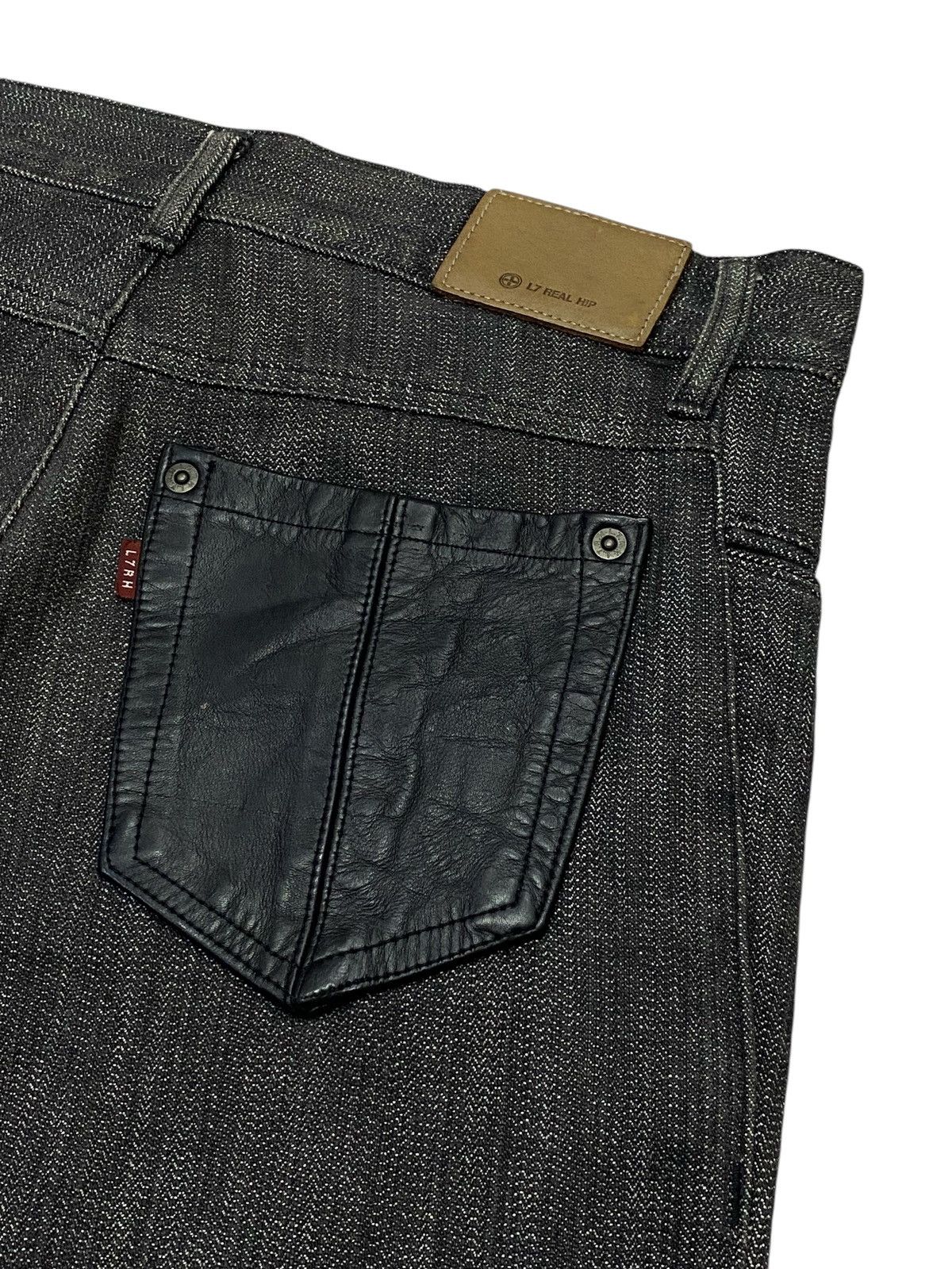 Japanese Brand × L7 Real Hip 💃 L7 REAL HIL LOW RISE FLARE JEANS Size US 31 - 8 Thumbnail