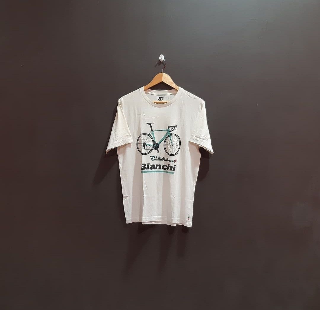 Uniqlo COMBO : UNIQLO x BIANCHI TSHIRT 3PC Size US L / EU 52-54 / 3 - 2 Thumbnail