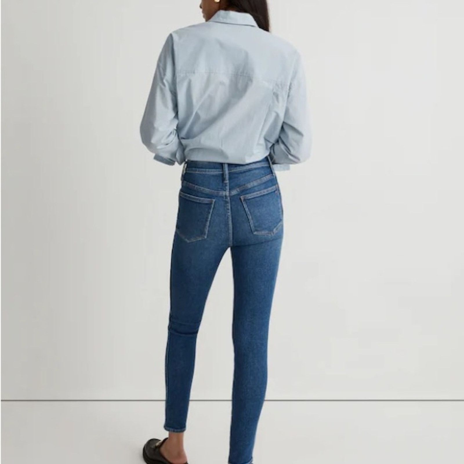 Madewell Madewell 10” High Rise Skinny Denim Jeans Women’s 26 Blue Size 26" / US 2 / IT 38 - 3 Thumbnail