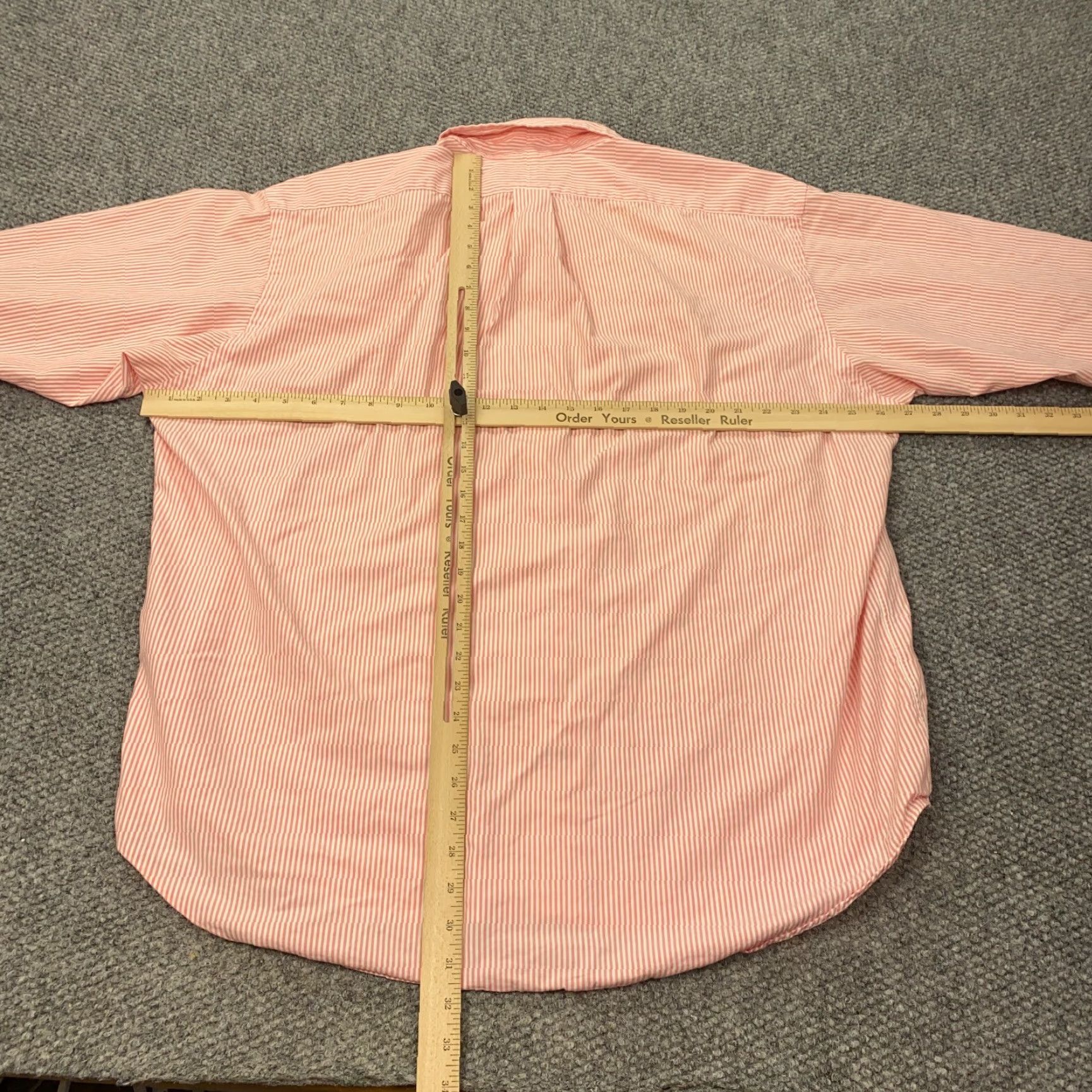 Ralph Lauren VINTAGE Ralph Lauren Blake Button-Up Shirt Mens XL Pink White Striped 90s Size US XL / EU 56 / 4 - 5 Thumbnail