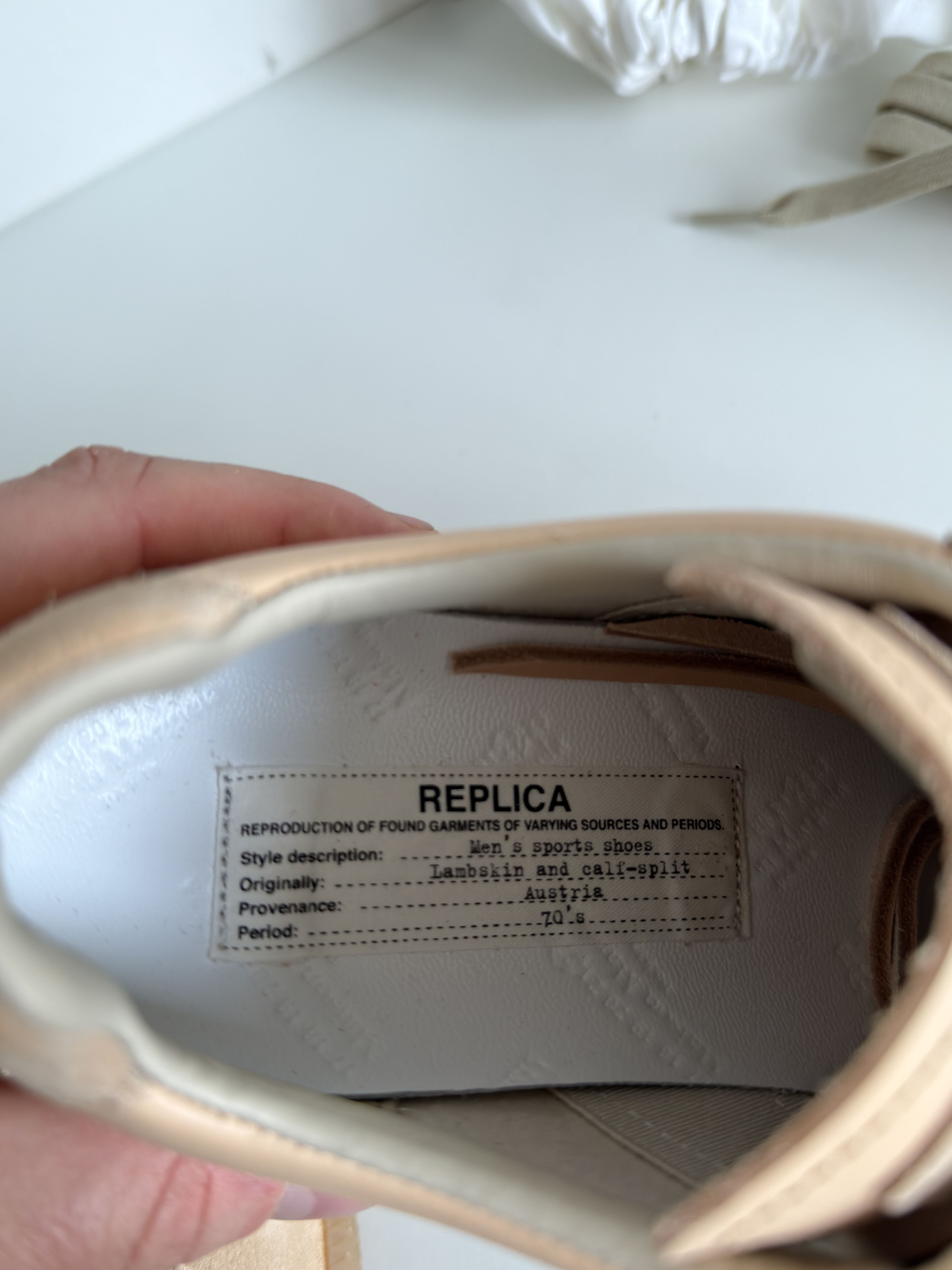 Maison Margiela Maison Margiela replica/gat sneakers Size US 6.5 / IT 36.5 - 12 Thumbnail