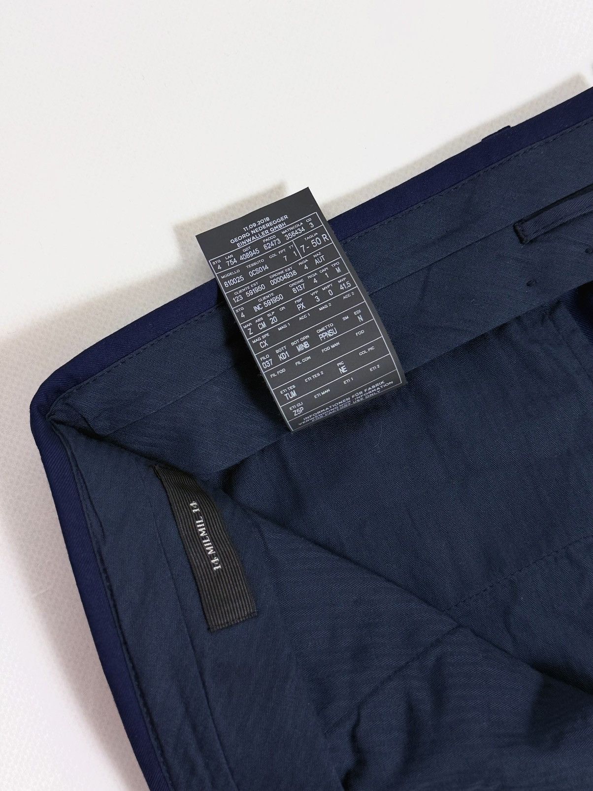 Ermenegildo Zegna Ermenegildo Zegna Wool Straight Trousers Size US 33 - 15 Thumbnail