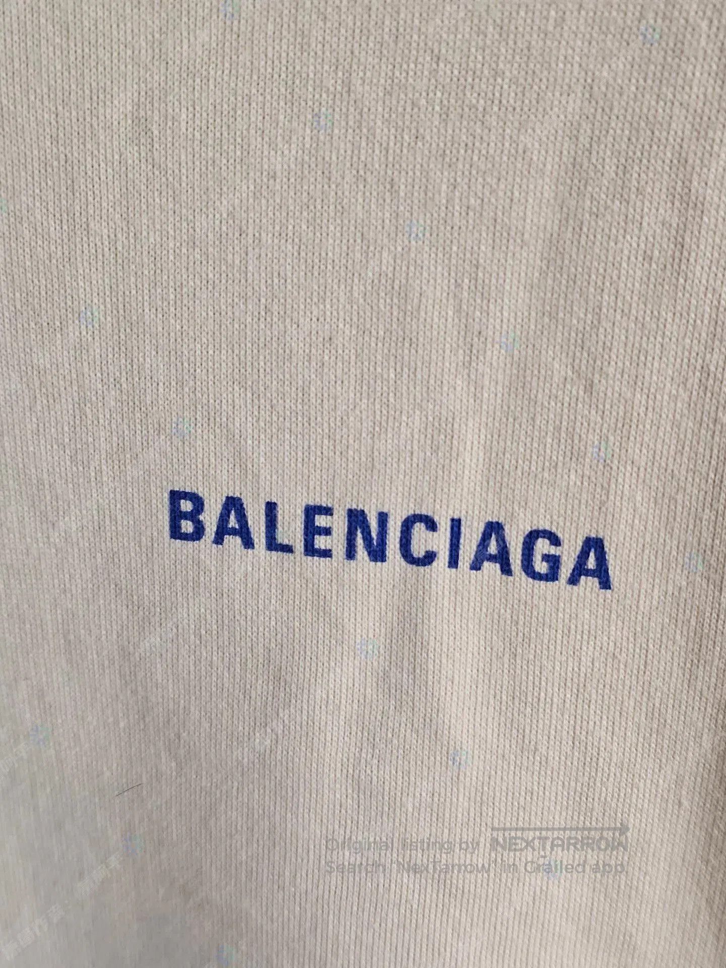 Balenciaga Beige Hoodie with Front Pocket . Size US XXS / EU 40 - 3 Thumbnail