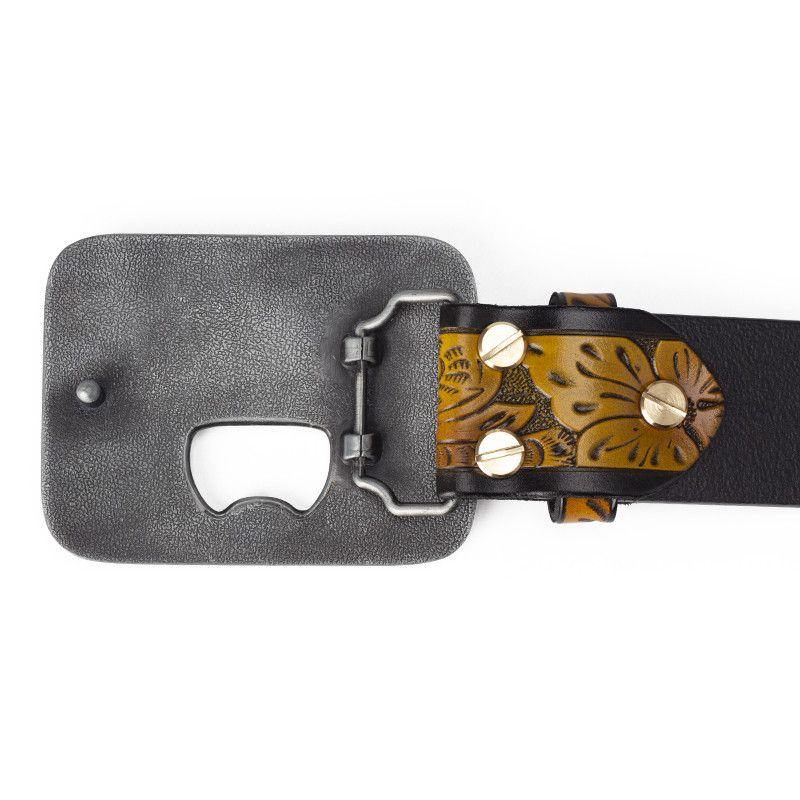 Designer Matchless Vintage Belt Riveted Belts Menswear Accessories Size ONE SIZE - 3 Thumbnail