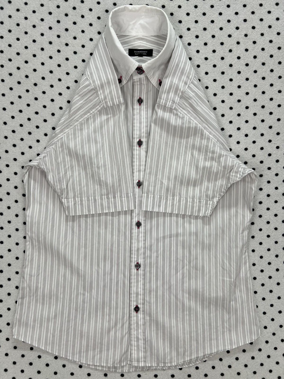 Burberry Burberry Black Label Stripes Shirt Size US S / EU 44-46 / 1 - 5 Thumbnail