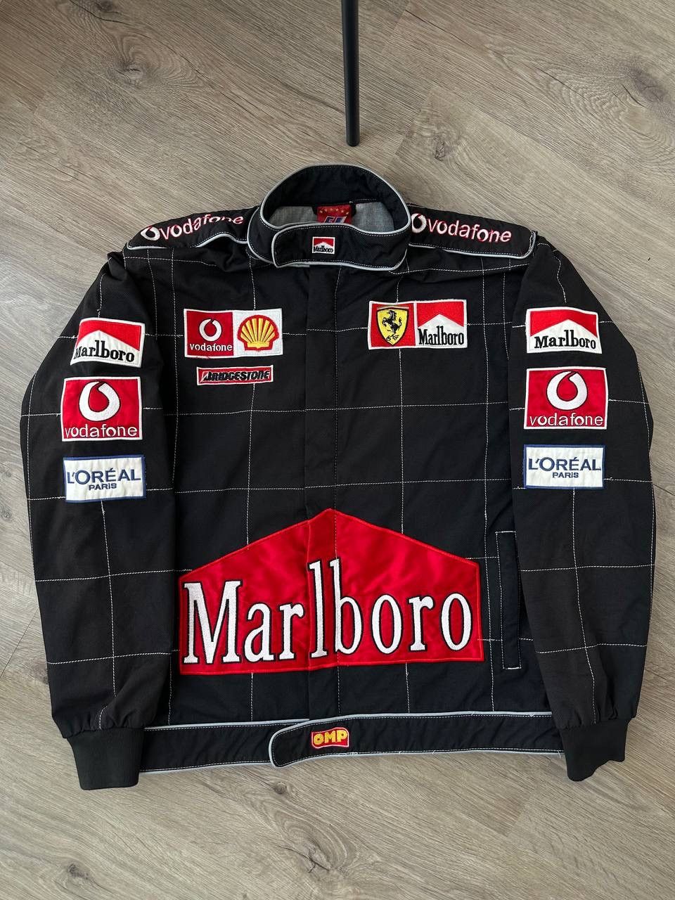 Ferrari × Marlboro Vintage Ferarri Racing Marlboro Black Jacket Size US M / EU 48-50 / 2 - 1 Thumbnail