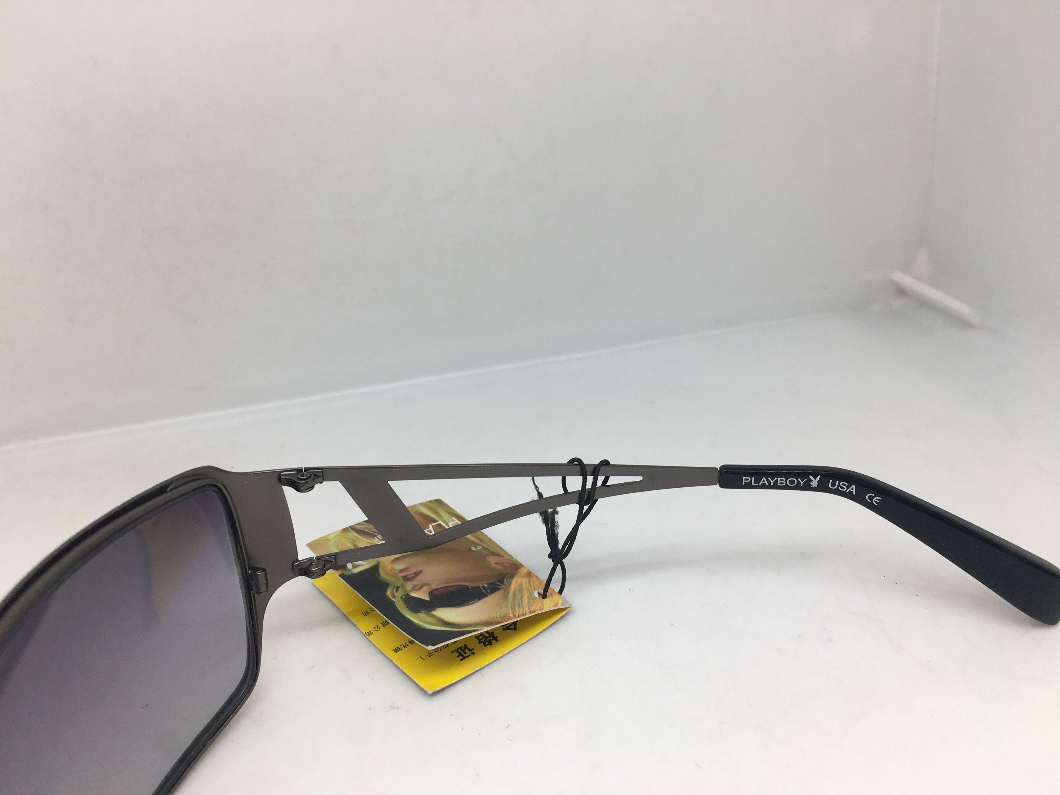 Playboy Playboy USA PL91006 Gray Silver Sunglasses Frame Size ONE SIZE - 4 Thumbnail