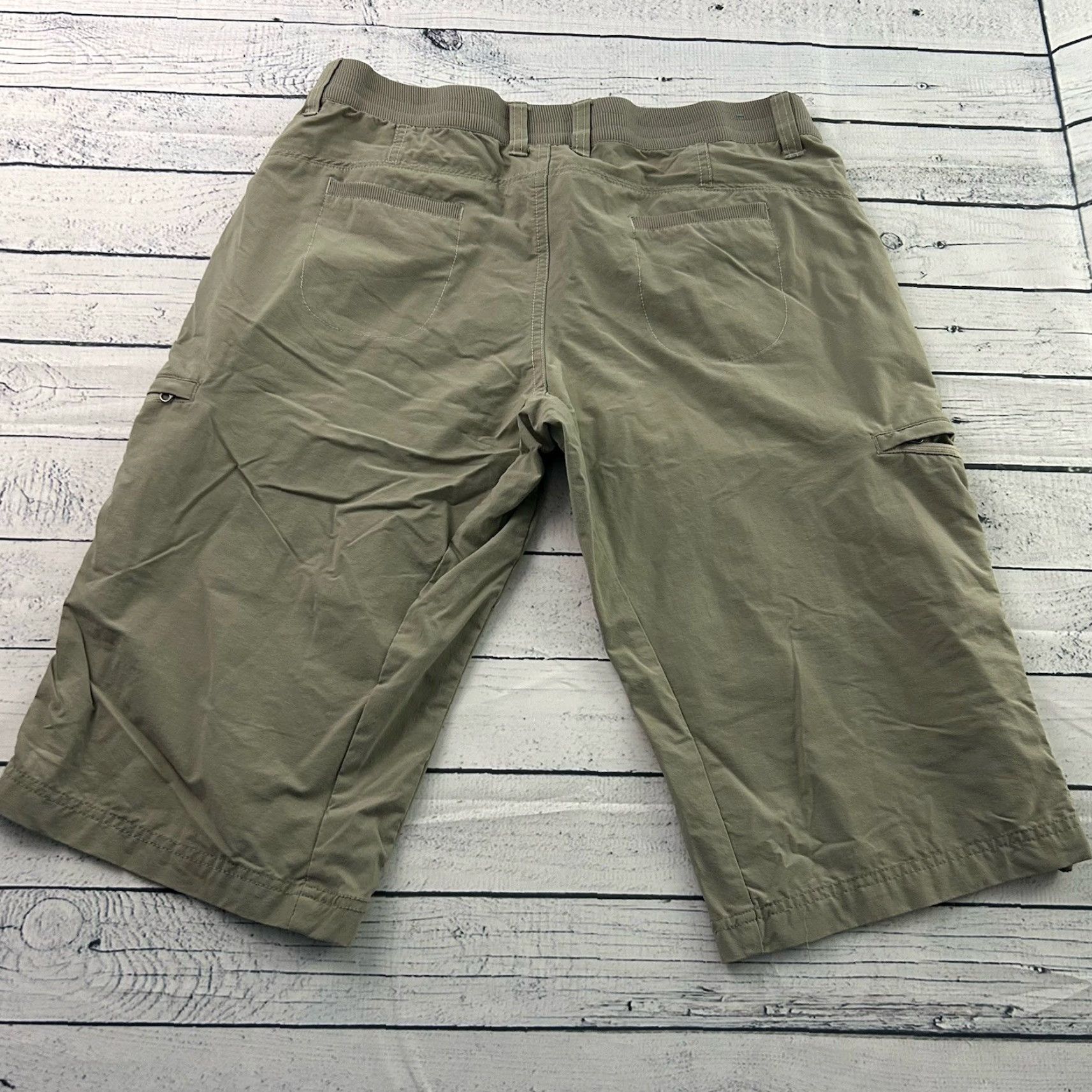 Vintage Kuhl Kontra Outdoor Hiking Pants Women's 12 Khaki Beige Zip Pockets Pants Womens 12 Khaki Beige Pockets Zip Kontra Outdoor Hiking Kuhl Size 34" / US 12 / IT 48 - 6 Thumbnail