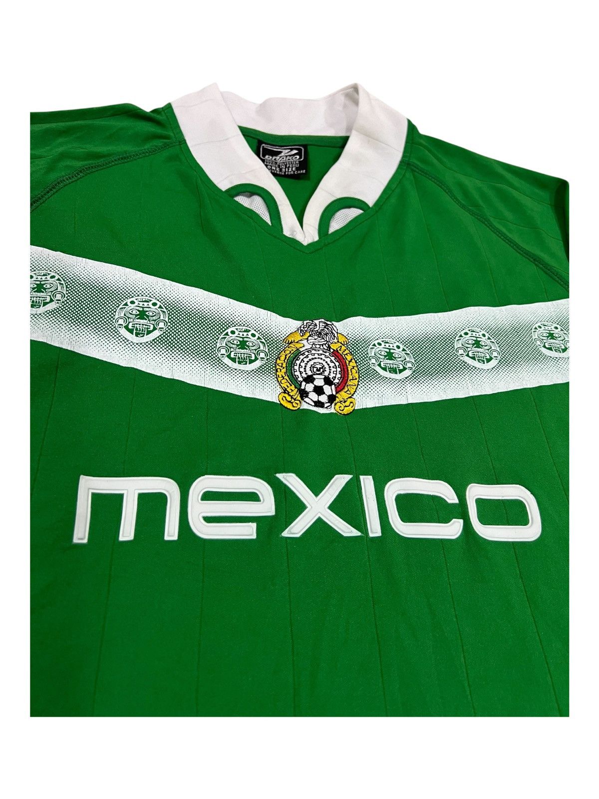 Mexicana × Vintage Vintage 2006 Drako Mexico Team World Cup Germany Home Jersey Size US L / EU 52-54 / 3 - 2 Thumbnail