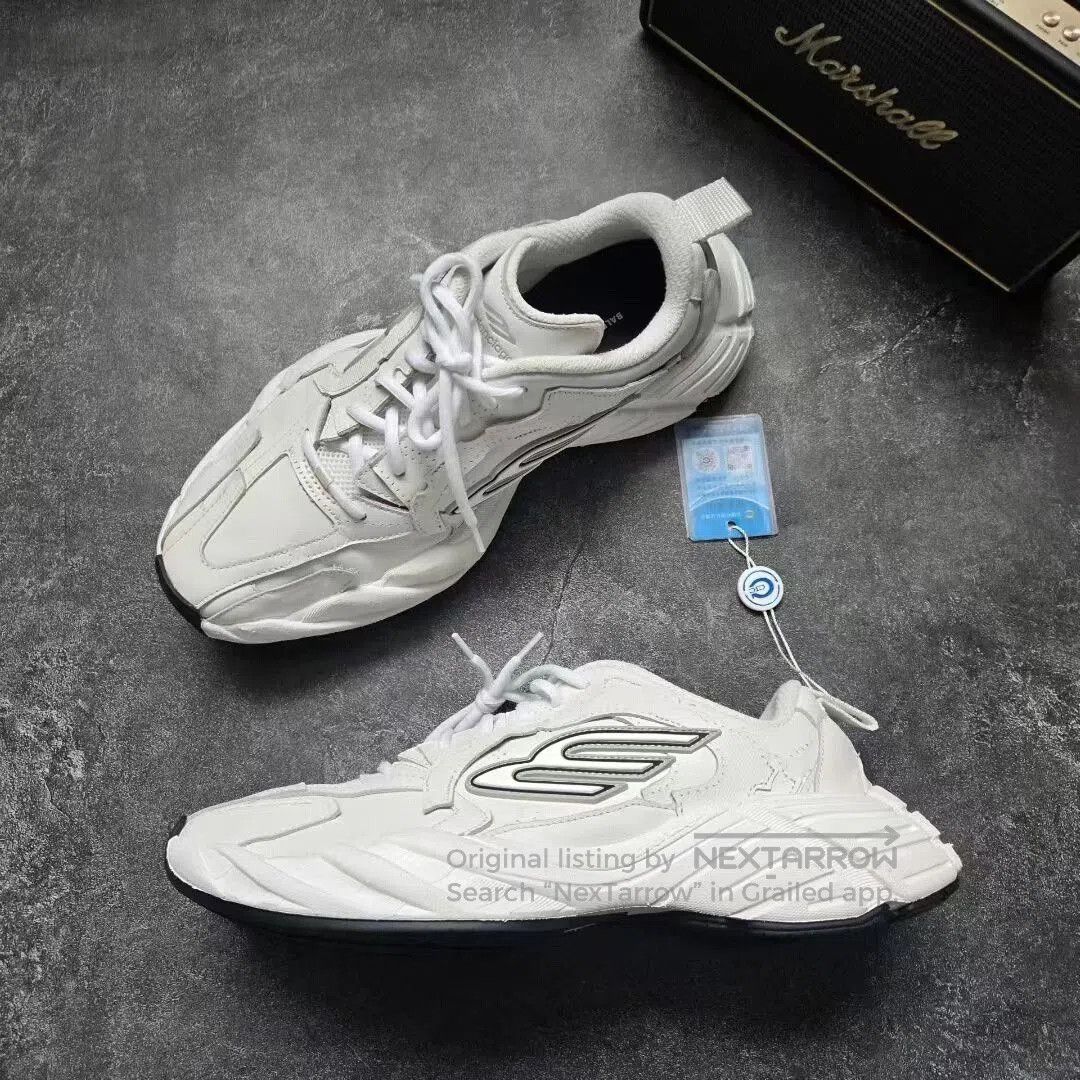 Balenciaga balenciaga monday white sneakers size 41. Size US 10 / EU 43 - 4 Thumbnail