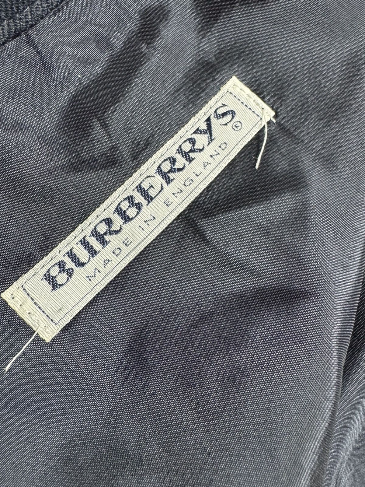 Burberry Burberrys Checkered Wool Skirt Vintage 90’s Size 28" / US 6 / IT 42 - 6 Thumbnail