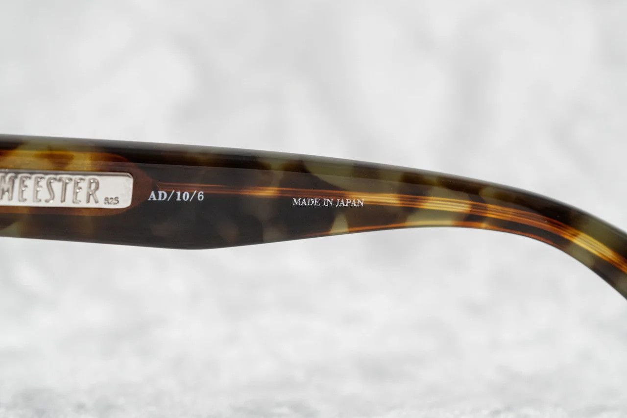 Ann Demeulemeester Ann Demeulemeester Sunglasses Flat Top Black and Brown Size ONE SIZE - 8 Thumbnail